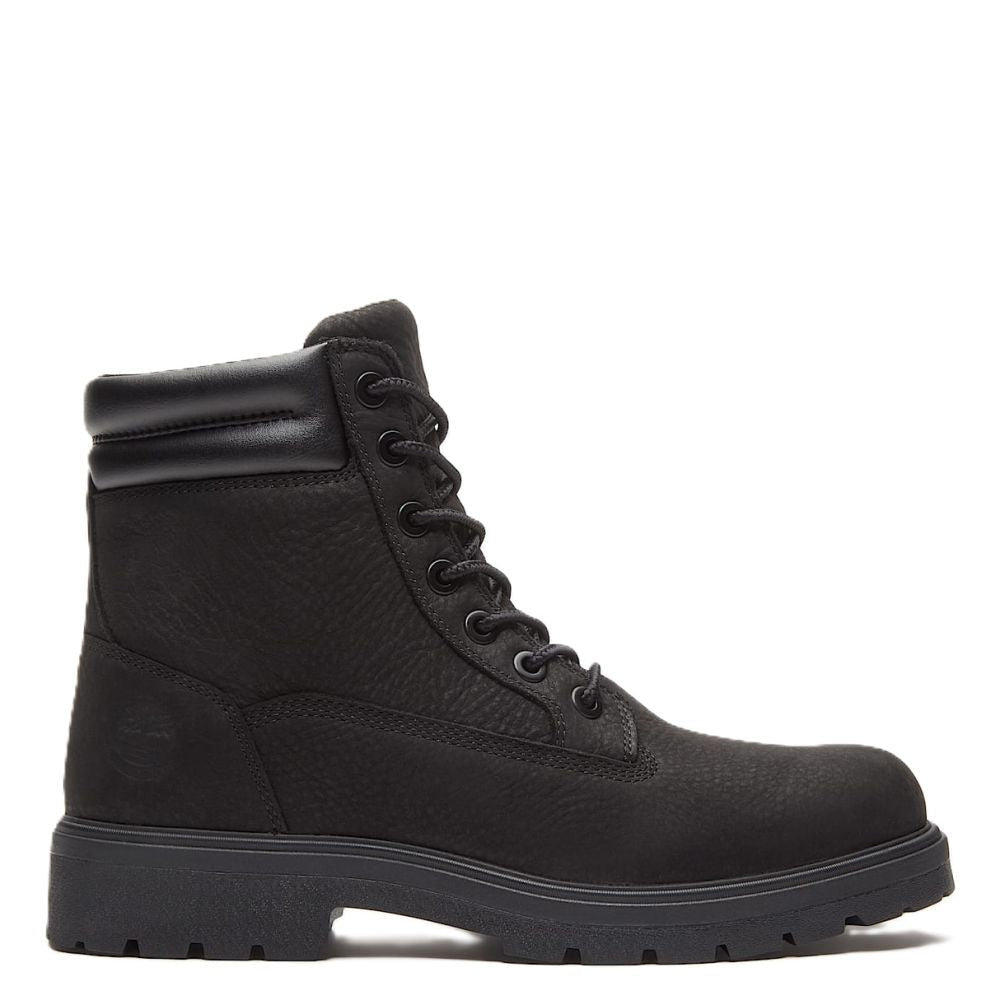Timberland Men's Auburn Falls 6-Inch Waterproof Boot in Black Nubuck - Getoutside Shoes