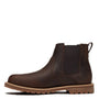 Timberland Men's Britton Falls Mid Chelsea Boot in Dark Brown Full Grain - Getoutside Shoes