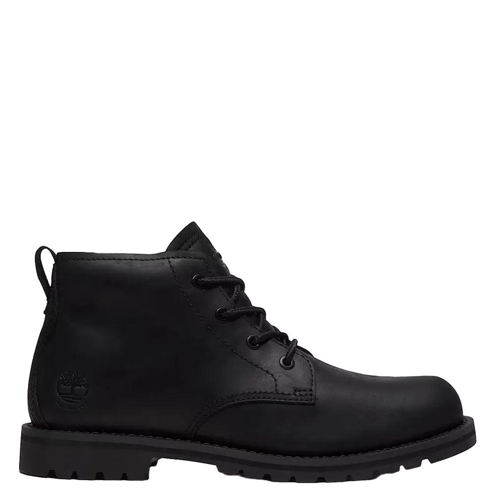 Timberland Men's Britton Falls Waterproof Chukka Boot in Blackout Full-Grain - Getoutside Shoes