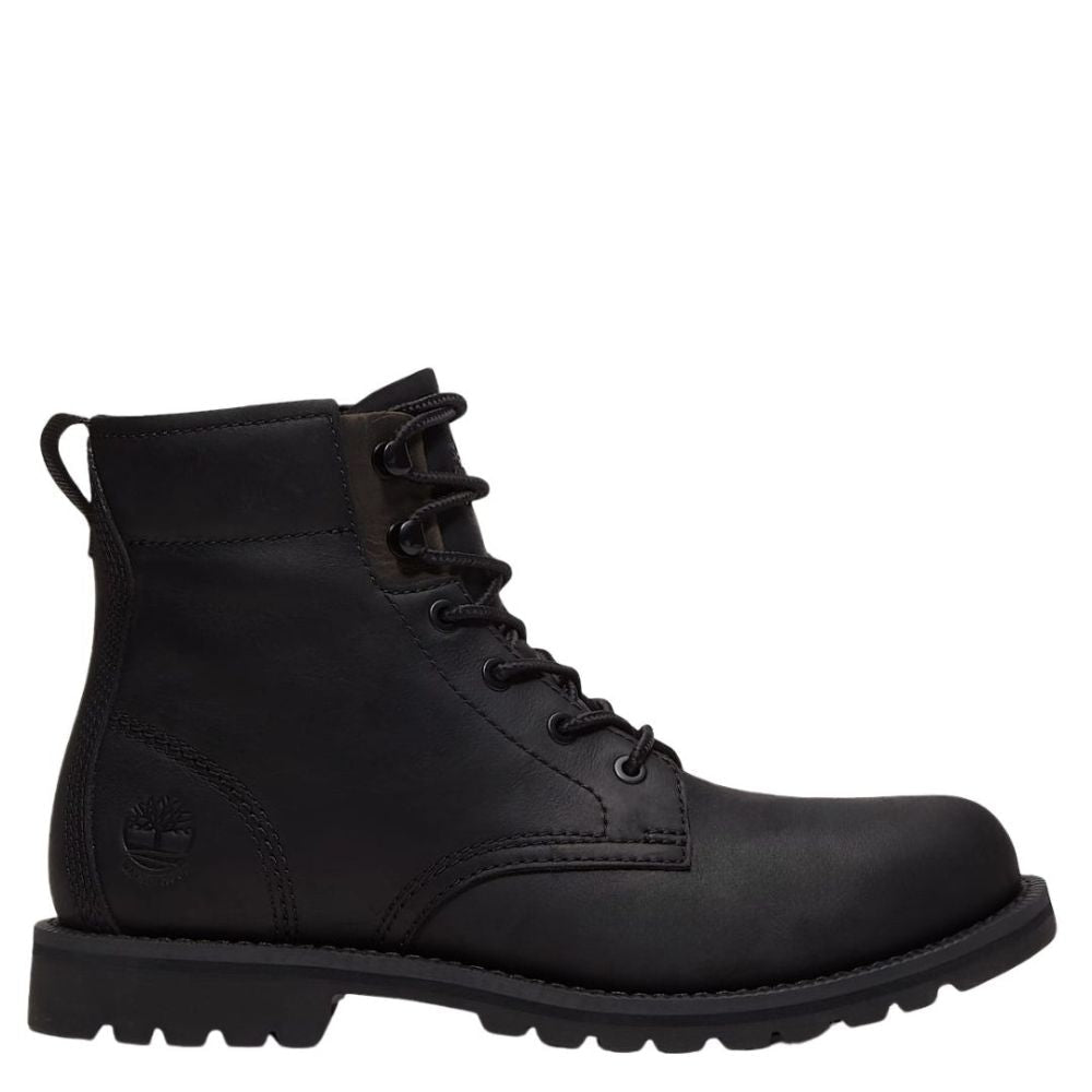 Timberland Men's Britton Mills Waterproof Boot in Blackout Full-Grain - Getoutside Shoes