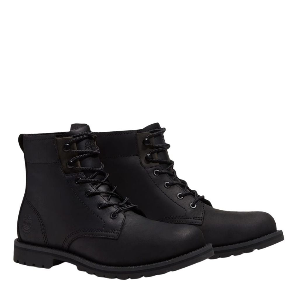 Timberland Men's Britton Mills Waterproof Boot in Blackout Full-Grain - Getoutside Shoes