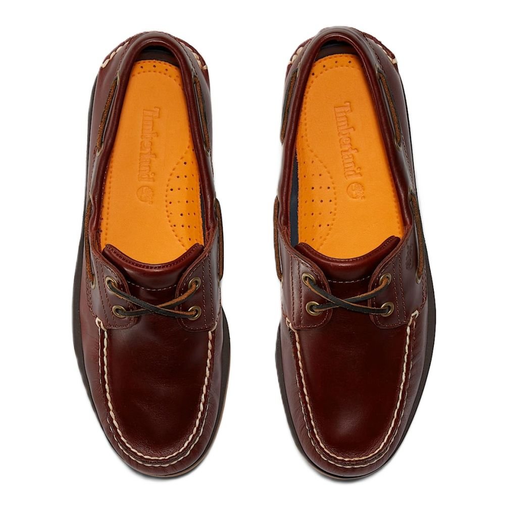 Timberland Men's Classic 2 - Eye Boat Shoe in Brown - Getoutside Shoes