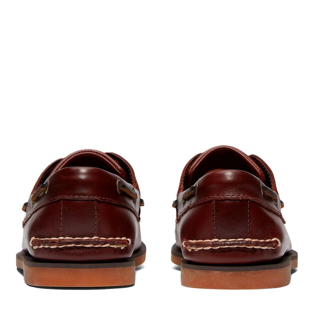 Timberland Men's Classic 2 - Eye Boat Shoe in Brown - Getoutside Shoes