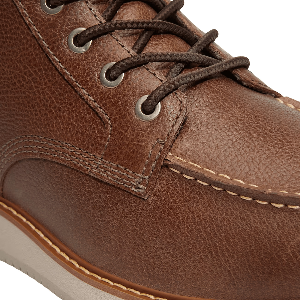 Timberland Men's Redwood Edge Mid Lace-up Boot in Dark Brown Full-Grain - Getoutside Shoes