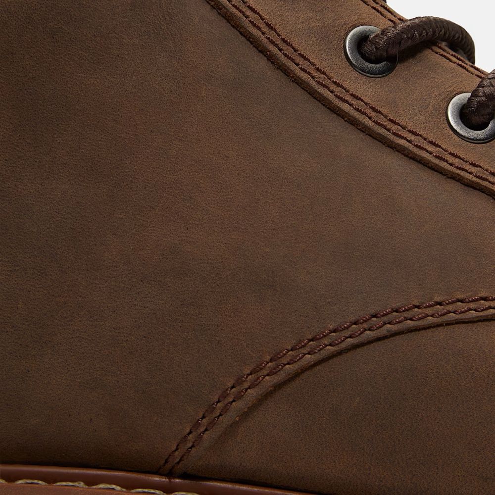 Timberland Men's Timberland® Redwood Edge Essential Chukka Boot in Dark Brown Full - Grain - Getoutside Shoes