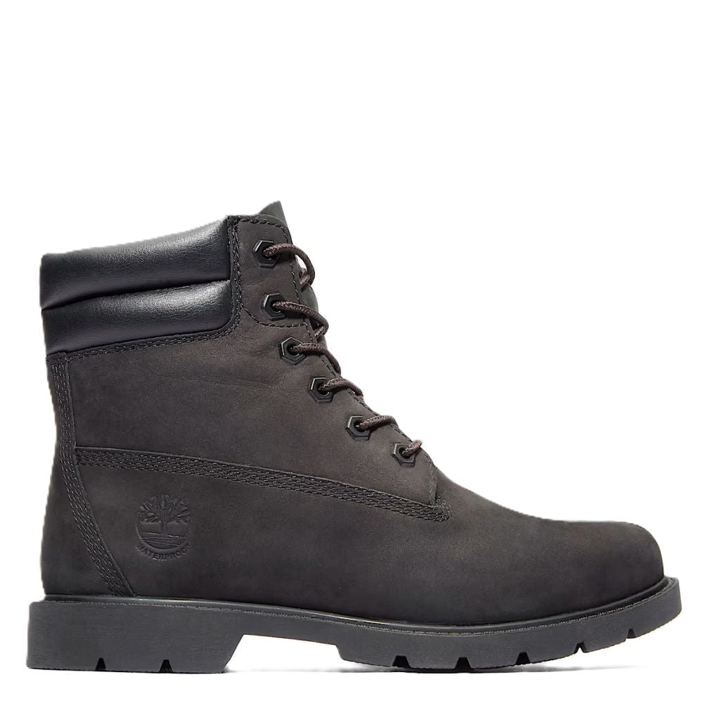 Timberland Women's Linden Woods 6-Inch Waterproof Boot in Black - Getoutside Shoes