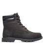 Timberland Women's Linden Woods 6-Inch Waterproof Boot in Black - Getoutside Shoes