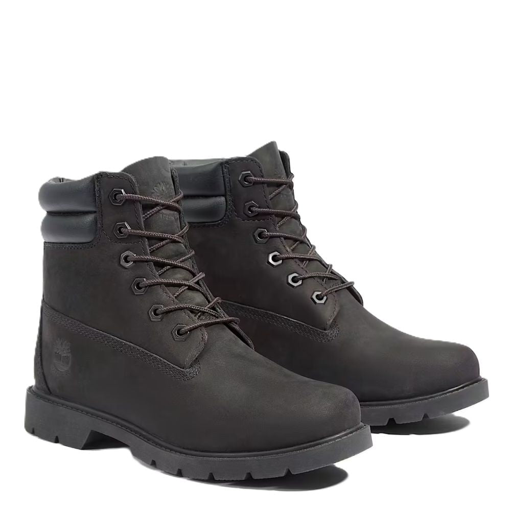 Timberland Women's Linden Woods 6-Inch Waterproof Boot in Black - Getoutside Shoes