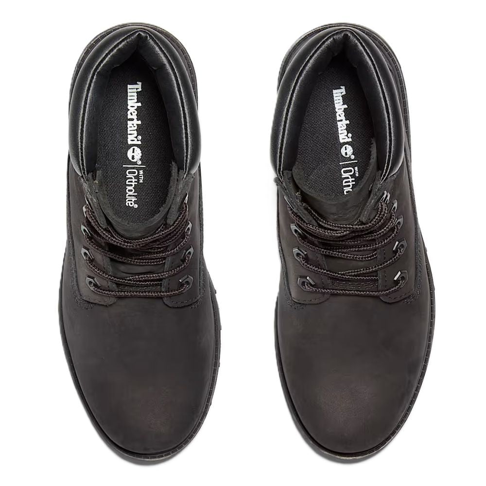 Timberland Women's Linden Woods 6-Inch Waterproof Boot in Black - Getoutside Shoes