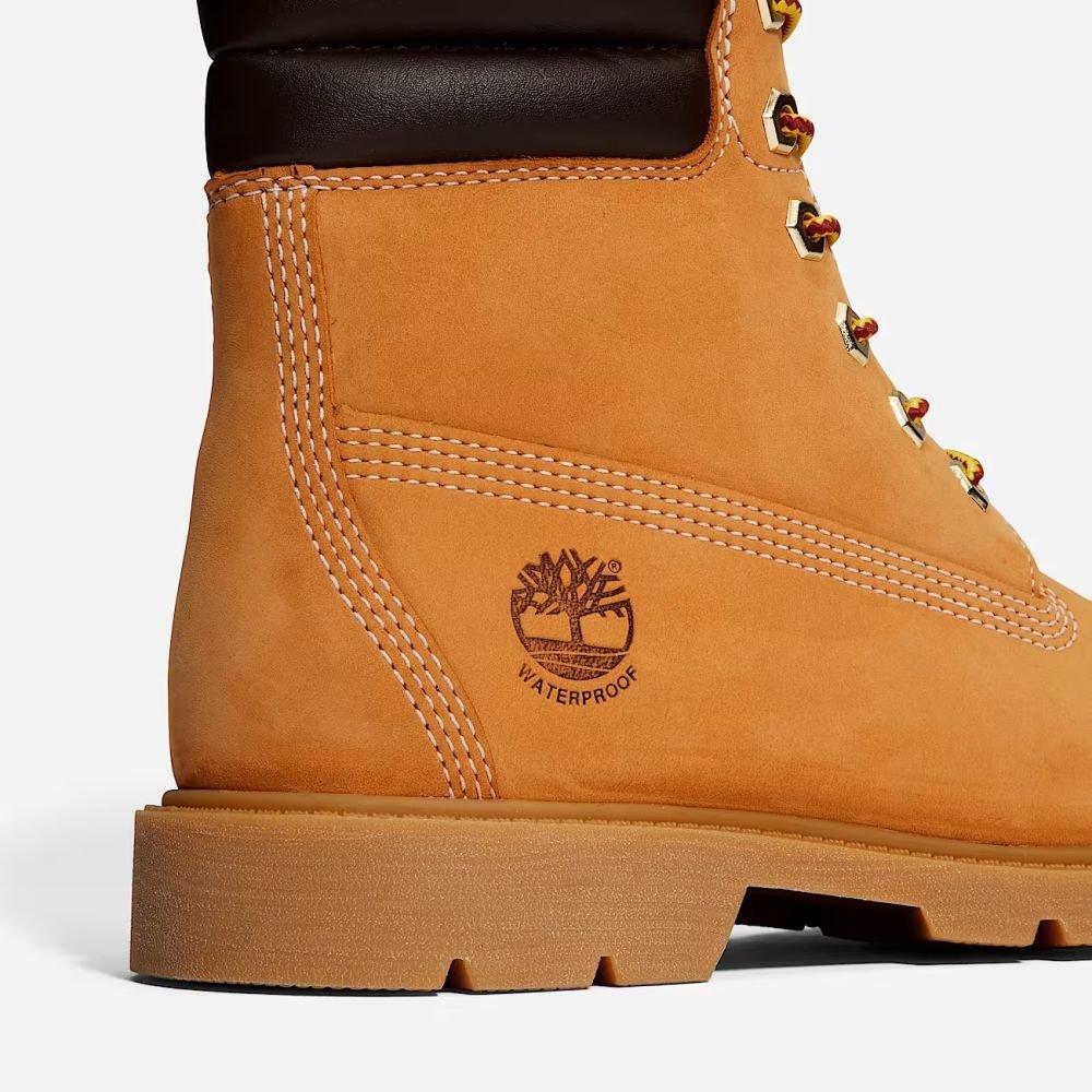 Timberland Women's Linden Woods 6-Inch Waterproof Boot in Wheat - Getoutside Shoes