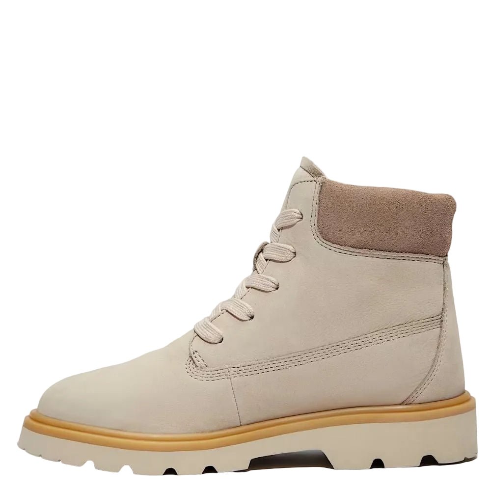 Timberland Women's Rowan Way 6-Inch Boot in Light Taupe Nubuck - Getoutside Shoes