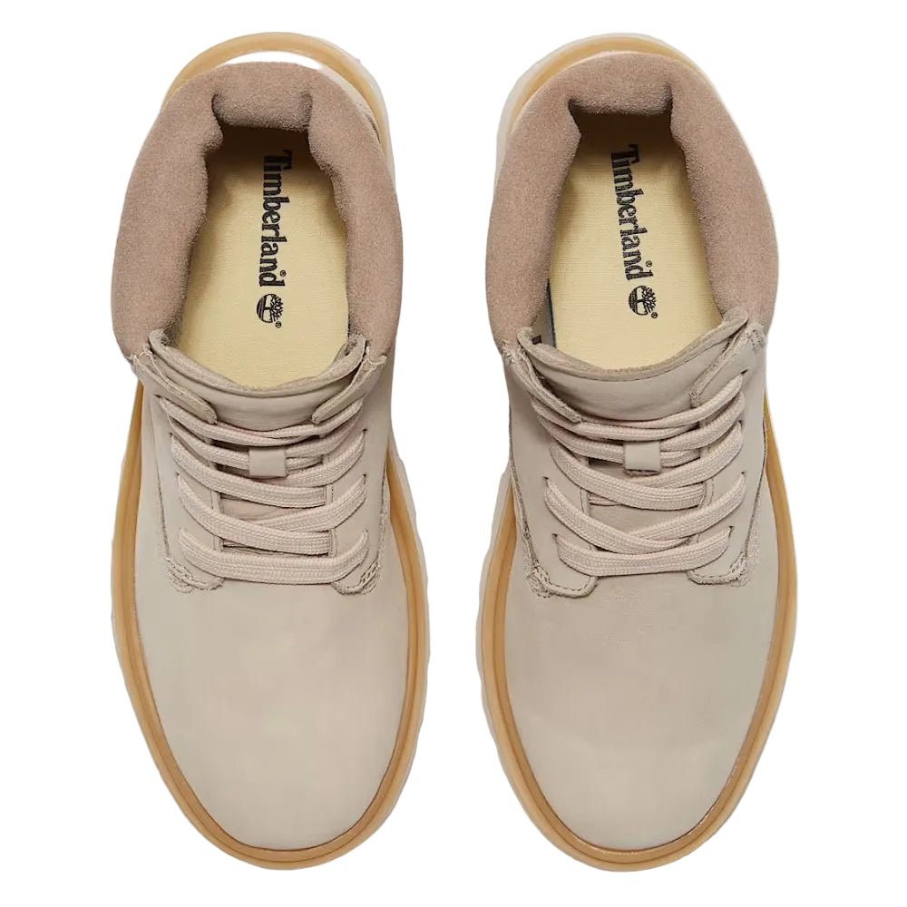 Timberland Women's Rowan Way 6-Inch Boot in Light Taupe Nubuck - Getoutside Shoes