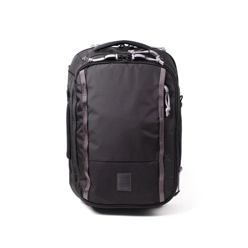 Topo Designs Global Travel Backpack in Black/Black - Getoutside Shoes