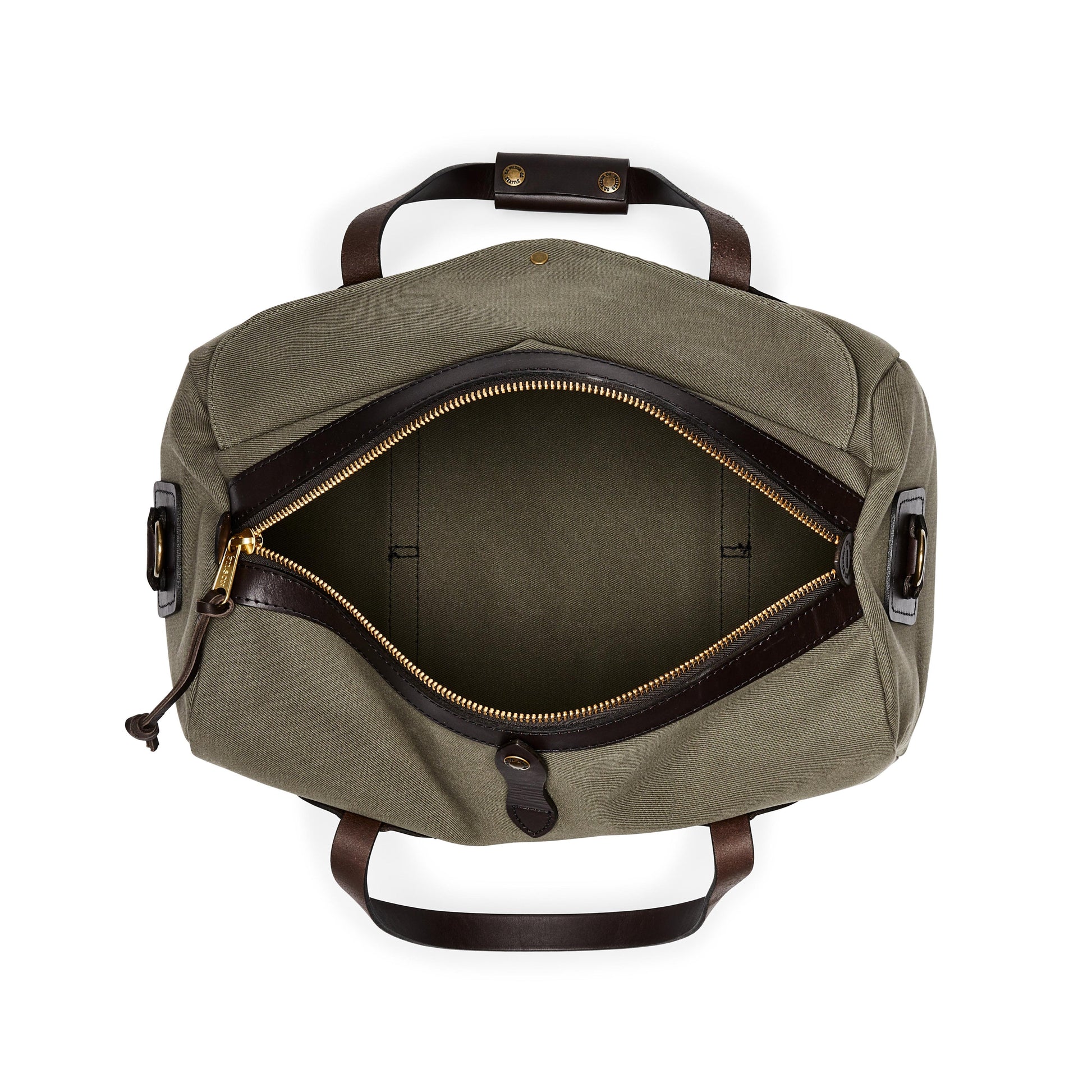 Filson Small Rugged Twill Duffle Bag in Ottergreen
