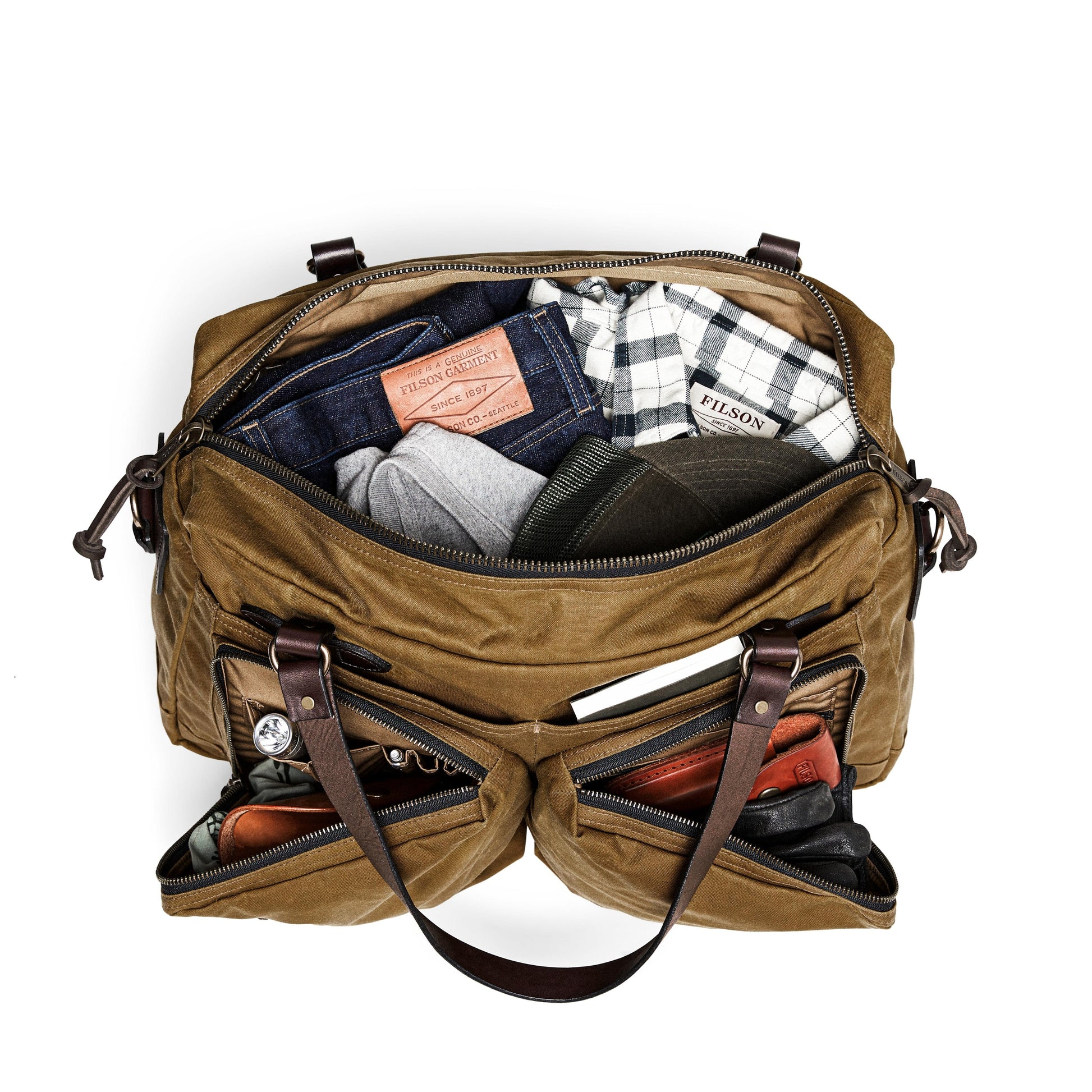 Filson 48 Hour Tin Cloth Duffle Bag