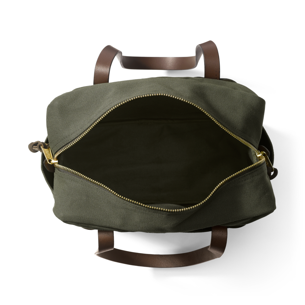 Filson Zipper Tote Bag in Ottergreen