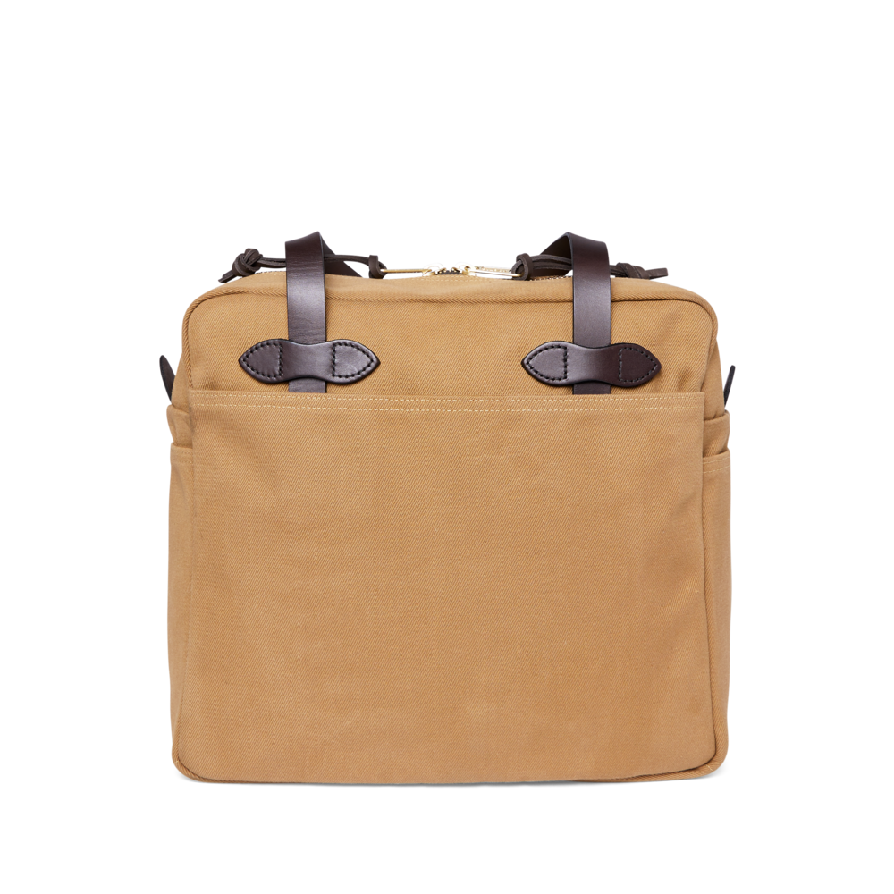 Filson Zipper Tote Bag in Tan