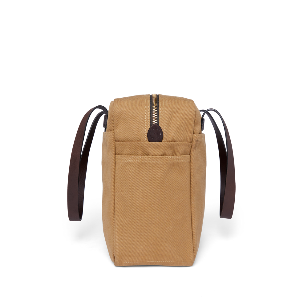 Filson Zipper Tote Bag in Tan