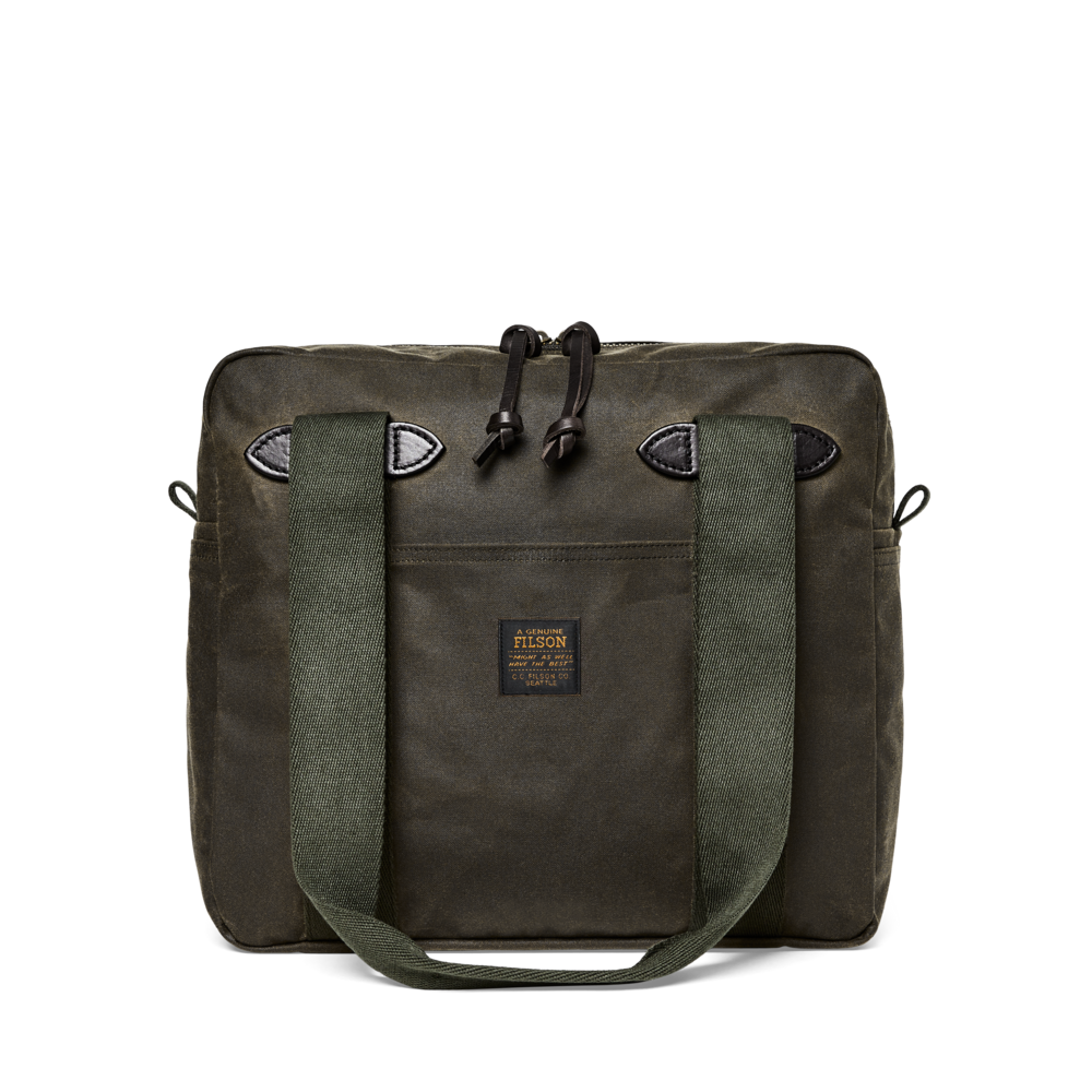 Filson Tin Cloth Zipper Tote Bag