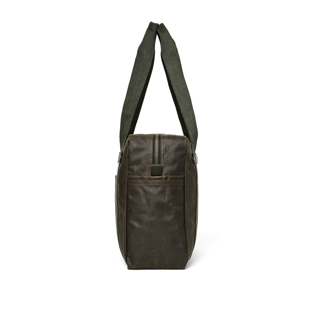 Filson Tin Cloth Zipper Tote Bag