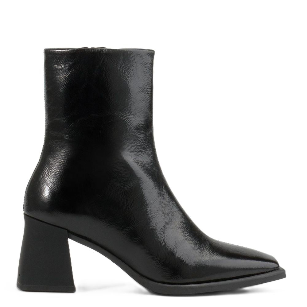 Vagabond Women's Hedda Ankle Boots in Black Patent Leather