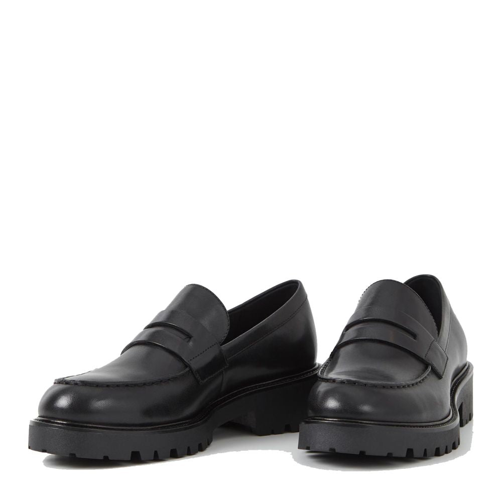 Vagabond Women's Kenova Loafer in Black Leather