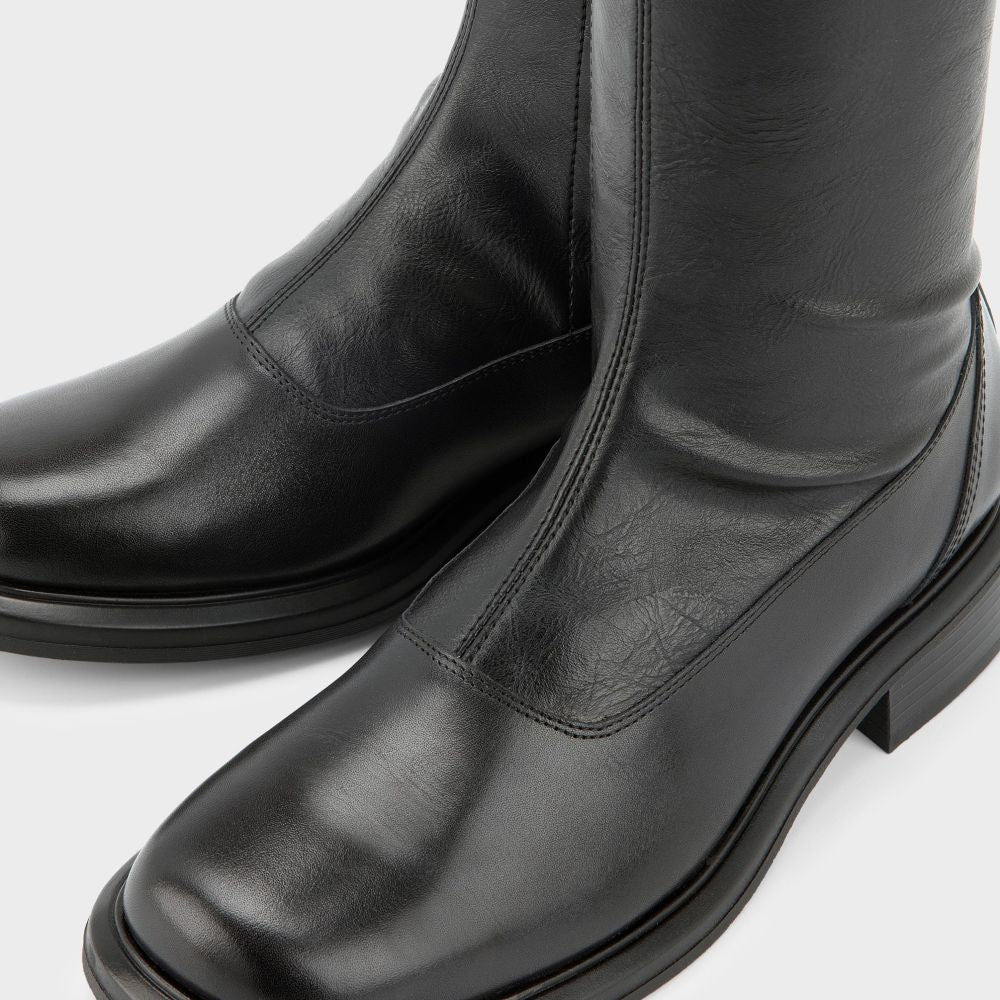 Vagabond Women's Ellis Tall Boots in Black Leather/Comb