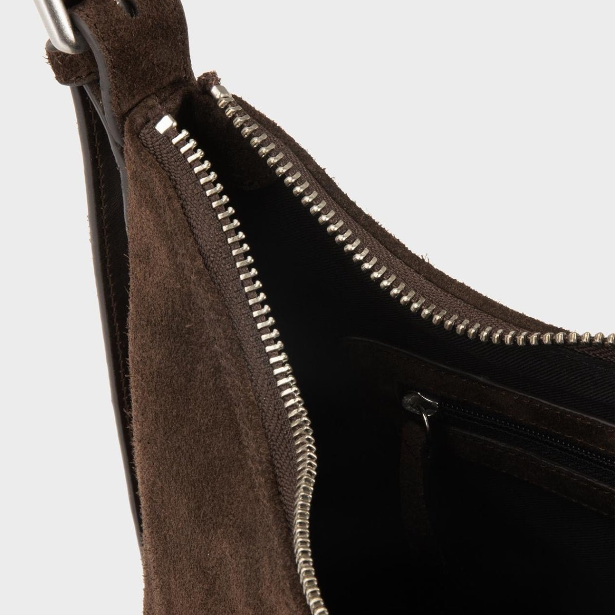 Vagabond Bari Bag in Dark Brown Suede - Getoutside Shoes