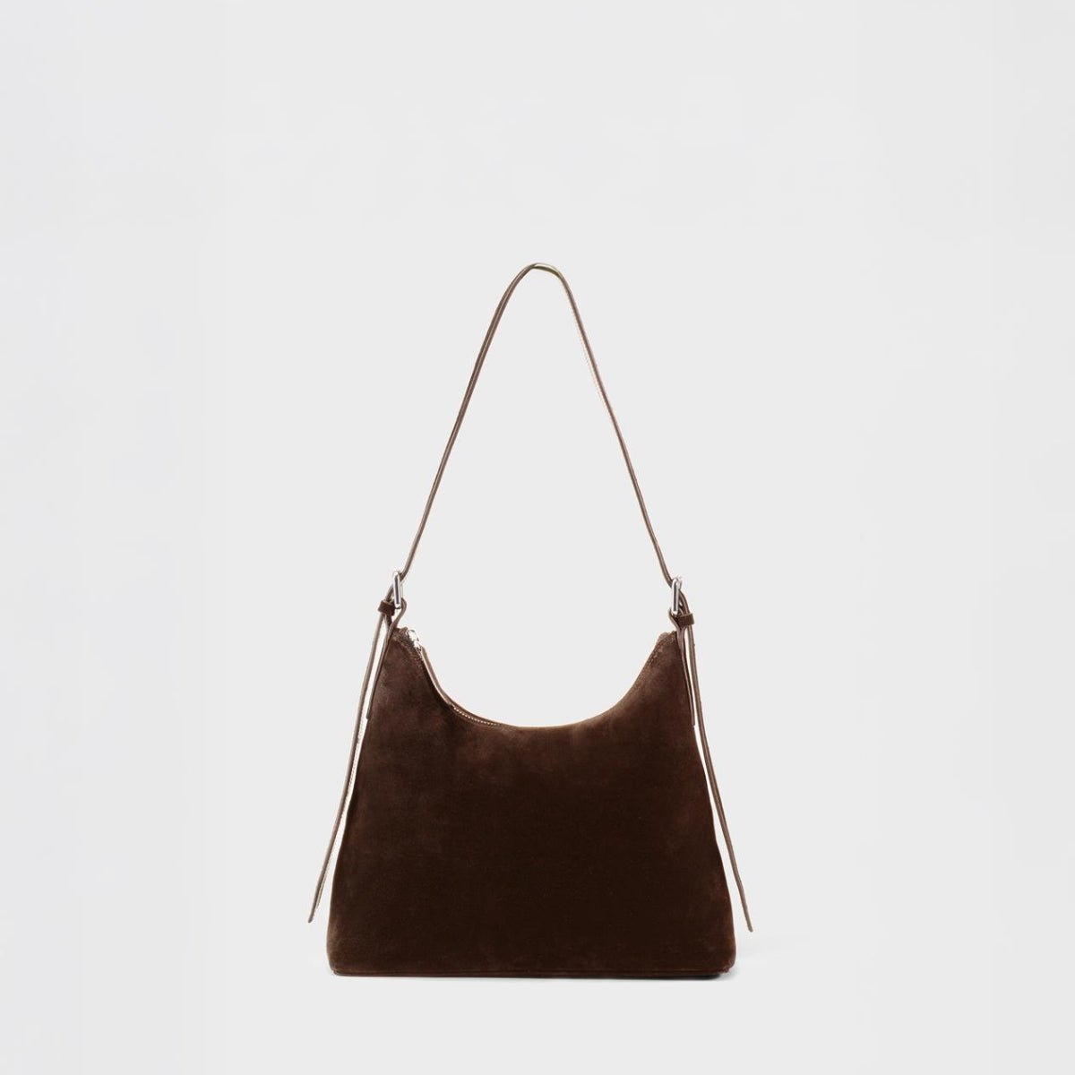 Vagabond Bari Bag in Dark Brown Suede - Getoutside Shoes
