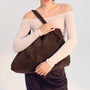 Vagabond Cannes Bag in Dark Brown Suede - Getoutside Shoes