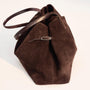 Vagabond Cannes Bag in Dark Brown Suede - Getoutside Shoes
