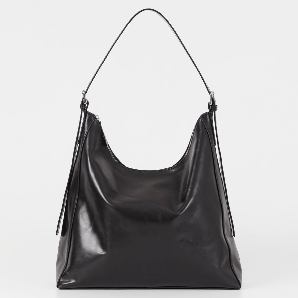 Vagabond Hilo Bag in Black Leather - Getoutside Shoes