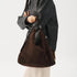 Vagabond Hilo Bag in Dark Brown Suede - Getoutside Shoes