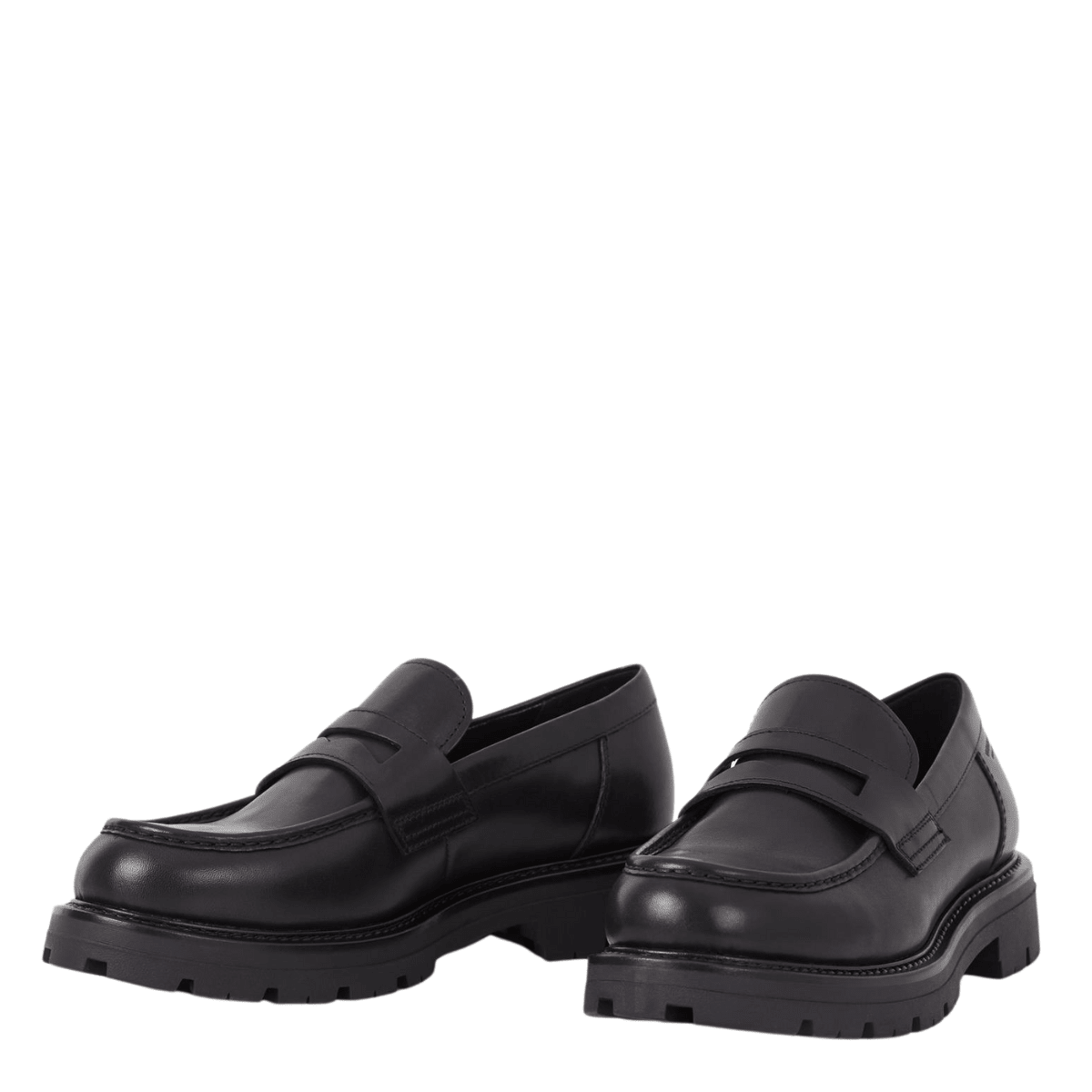 Vagabond Men's Cameron Loafers in Black Leather - Getoutside Shoes