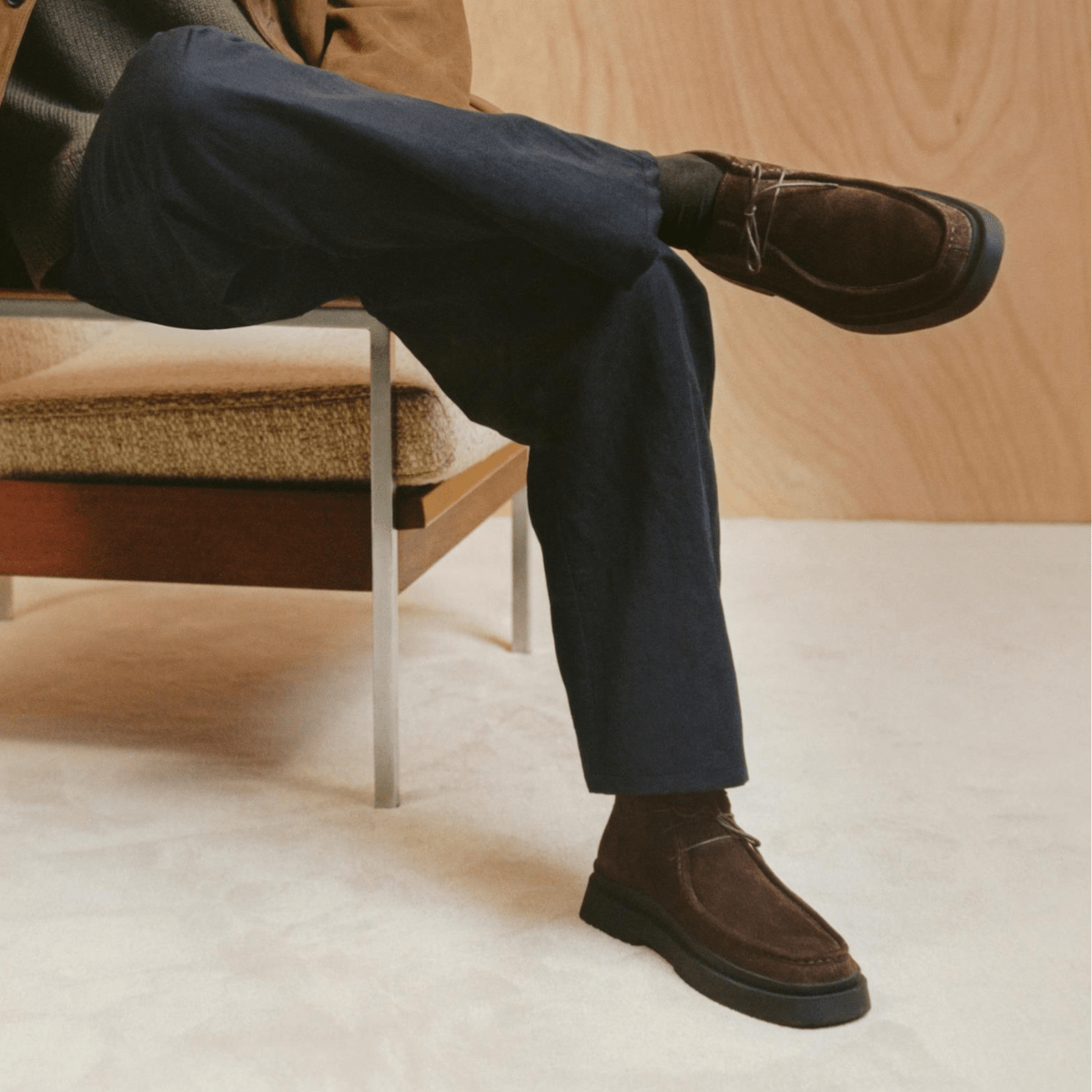 Vagabond Men's Mike Boots in Dark Brown Suede - Getoutside Shoes