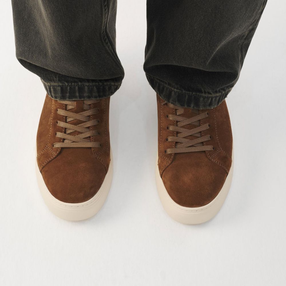 Vagabond Men's Paul 2.0 in Brown Suede - Getoutside Shoes
