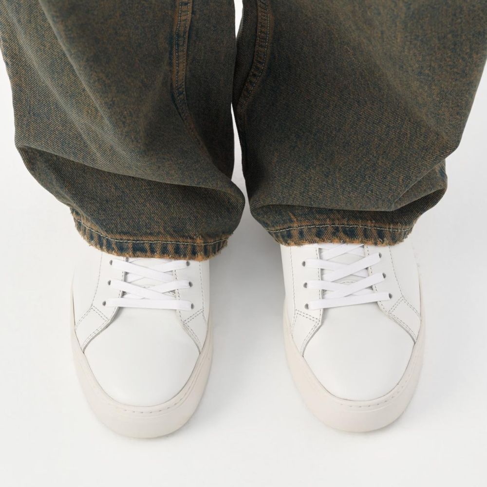Vagabond Men's Paul 2.0 in White Leather - Getoutside Shoes