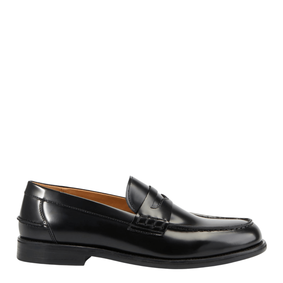 Vagabond Men's Steven Loafers in Black Polished Leather - Getoutside Shoes
