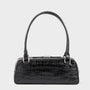 Vagabond Nomi Mini Bag in Black Embossed Leather - Getoutside Shoes