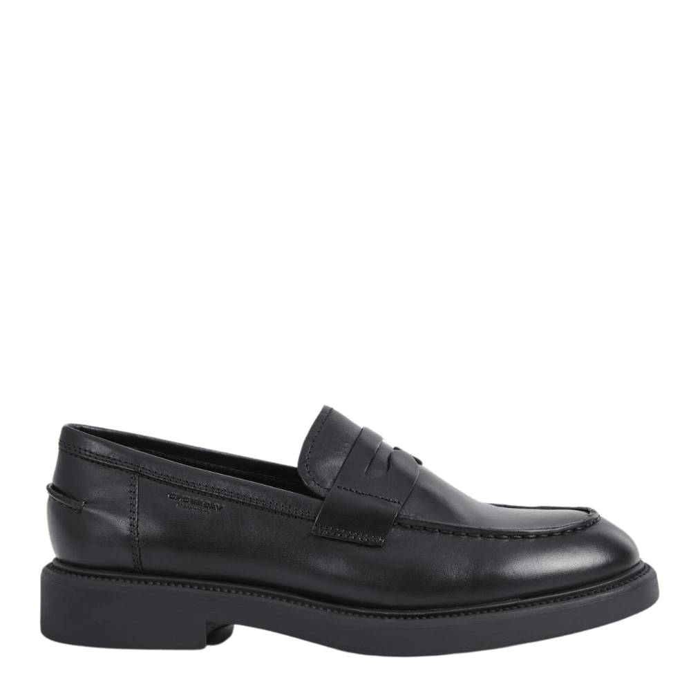 Vagabond Women's Alex W Loafer in Black Leather - Getoutside Shoes