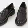 Vagabond Women's Alex W Loafer in Black Polished Leather - Getoutside Shoes