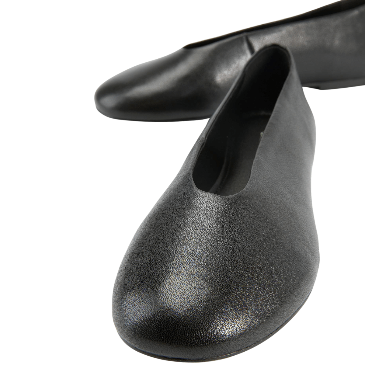 Vagabond Women's Aleya Ballet Flats in Black Leather - Getoutside Shoes