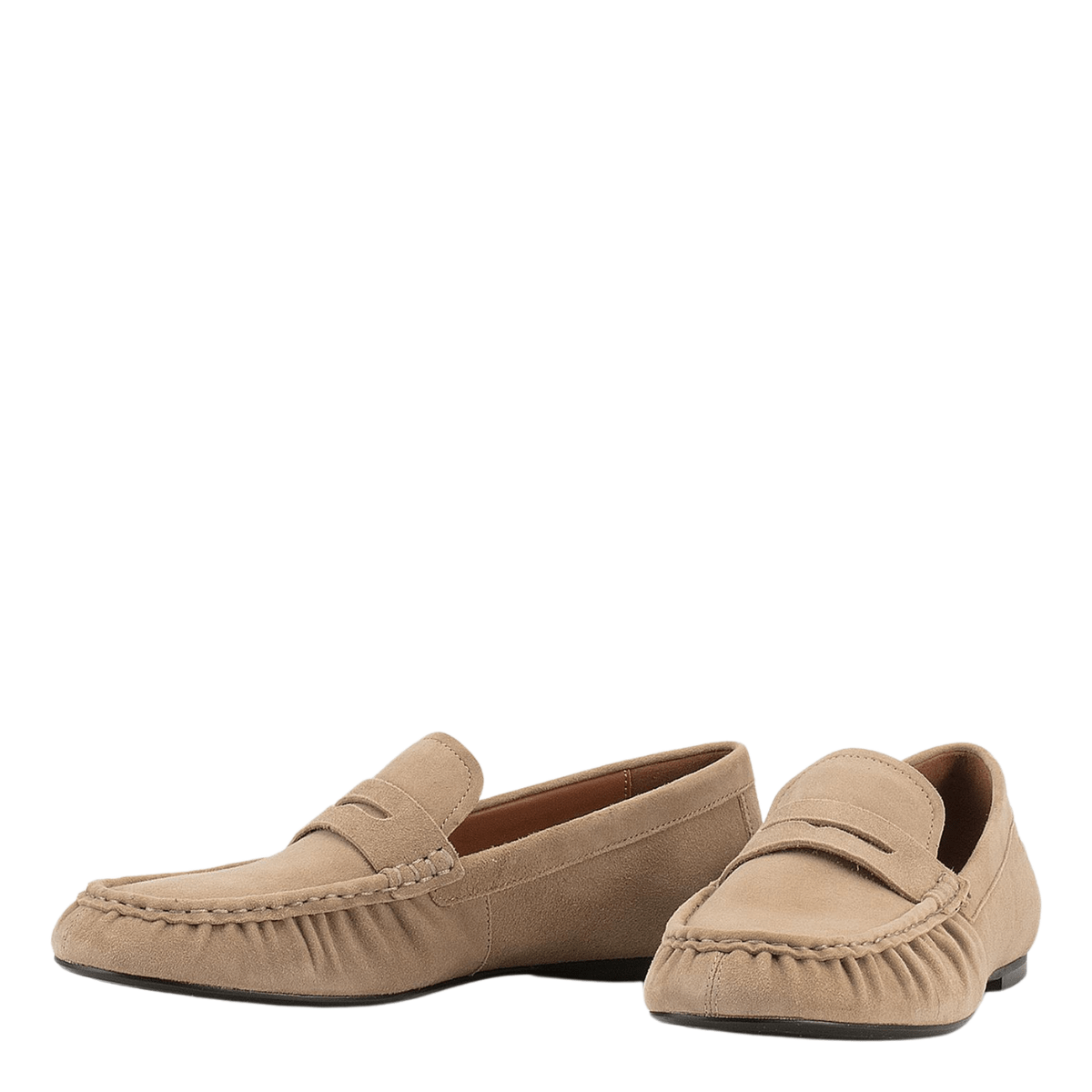 Vagabond Women's Aleya Loafers in Beige Suede - Getoutside Shoes