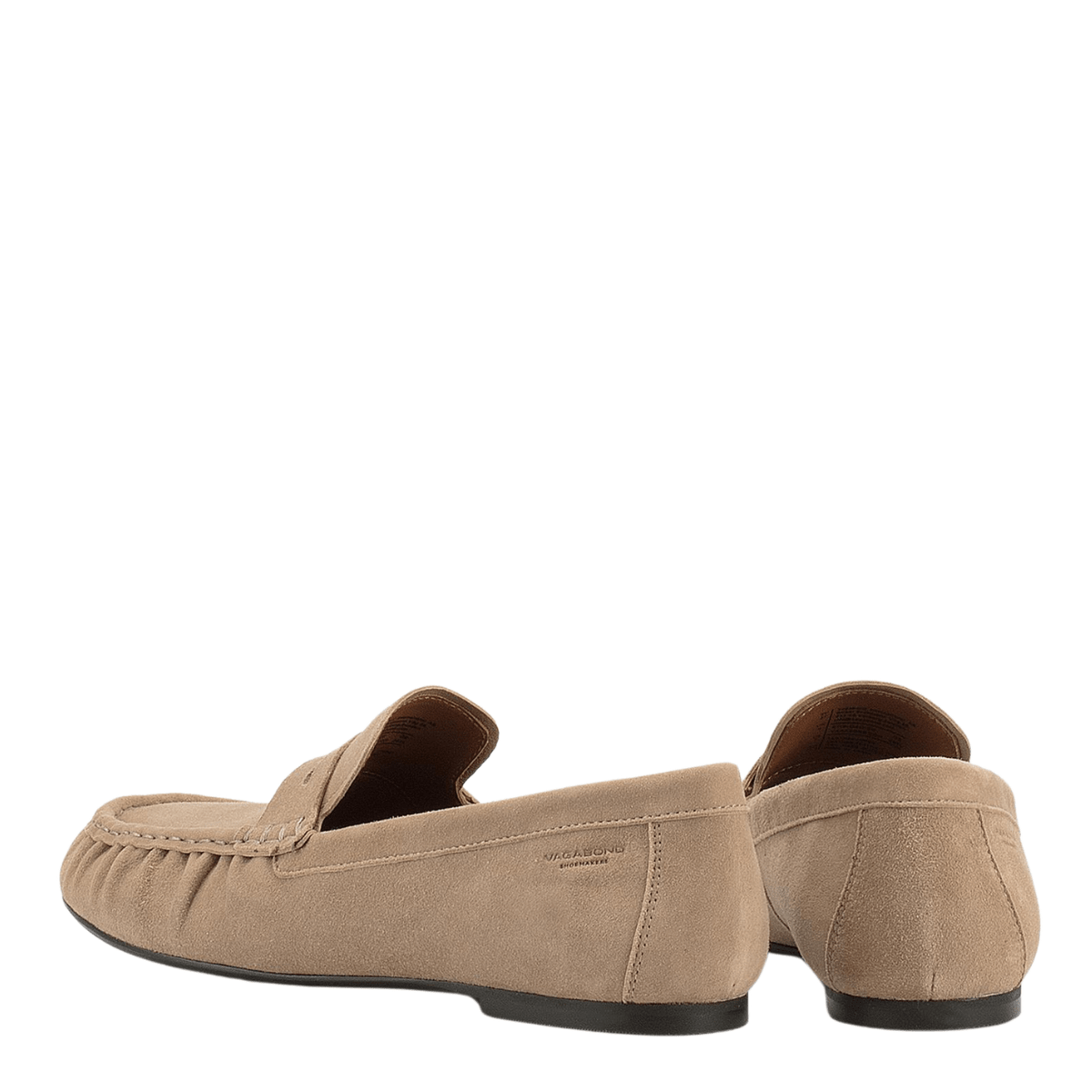 Vagabond Women's Aleya Loafers in Beige Suede - Getoutside Shoes