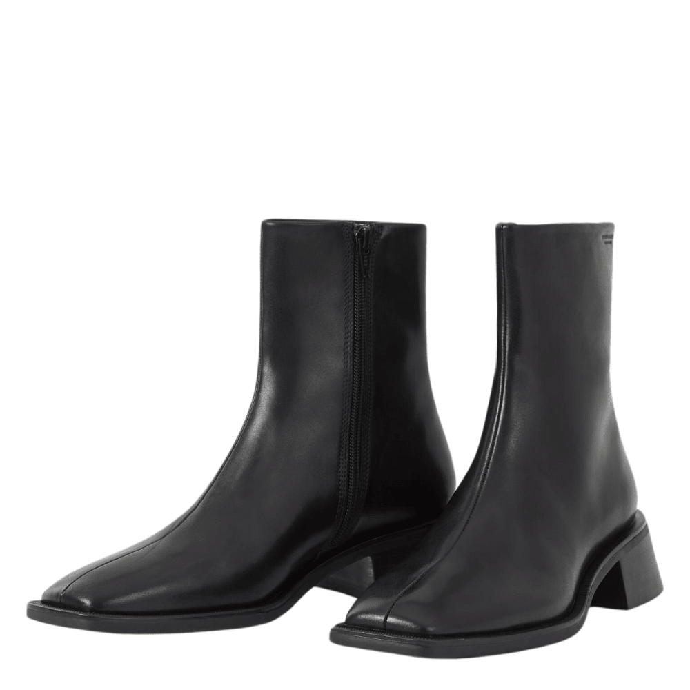 Vagabond Women's Blanca Boots in Black Leather - Getoutside Shoes