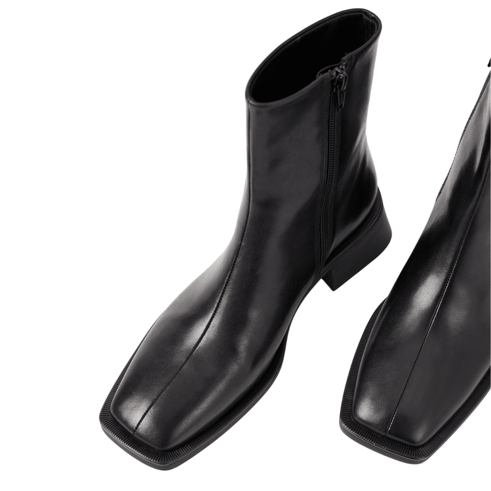 Vagabond Women's Blanca Boots in Black Leather - Getoutside Shoes
