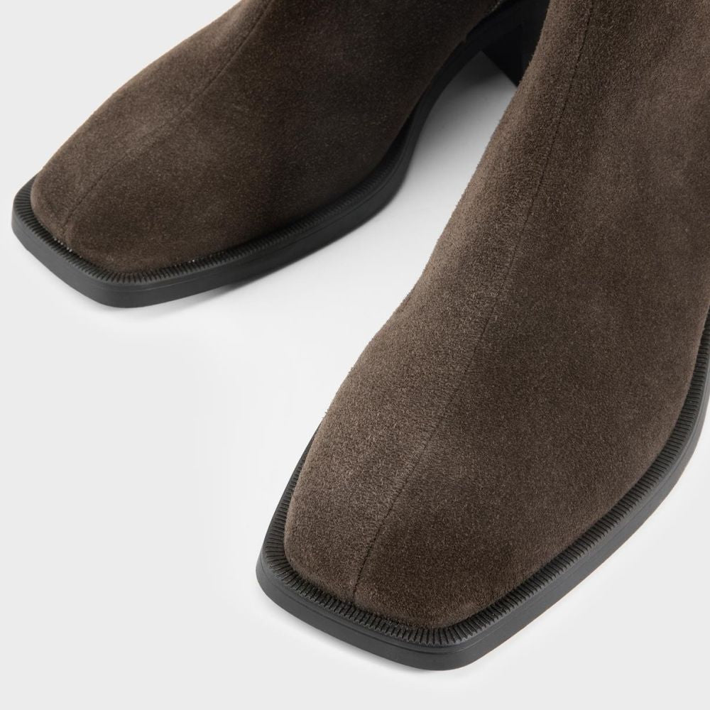 Vagabond Women's Blanca Boots in Dark Brown Suede - Getoutside Shoes