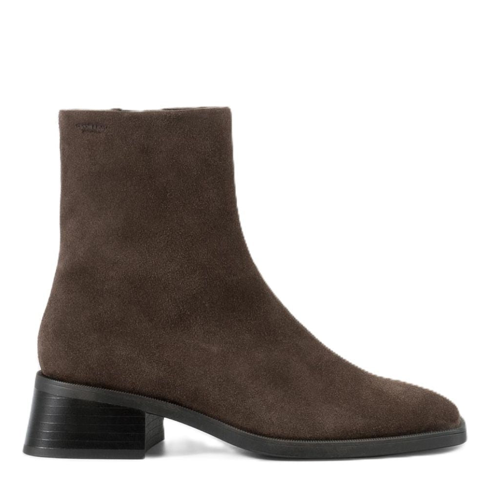 Vagabond Women's Blanca Boots in Dark Brown Suede - Getoutside Shoes