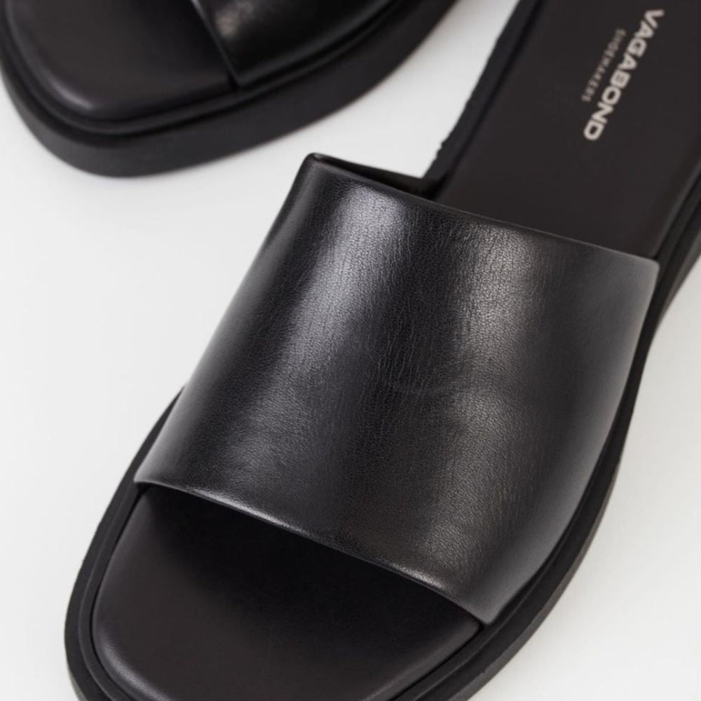 Vagabond Women's Connie Slip - On in Black - Getoutside Shoes