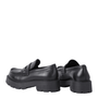 Vagabond Women's Cosmo 2.0 Loafers in Black Leather - Getoutside Shoes